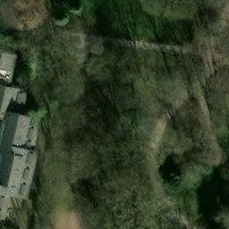 Grass Volleyball Court — aerial view