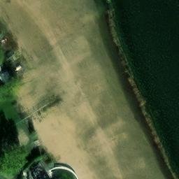 Sand Volleyball Court — aerial view