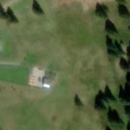 Grass Volleyball Court — aerial view