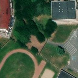 Sand Volleyball Court — aerial view