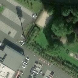 Sand Volleyball Court, Dillenburg — aerial view