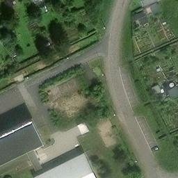 Sand Volleyball Court — aerial view