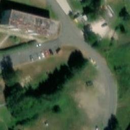 Volleyball Court — aerial view