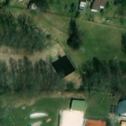 Sand Volleyball Court — aerial view