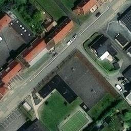 Volleyball Court — aerial view