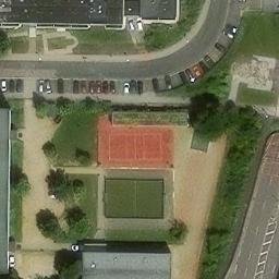 Volleyball Court — aerial view