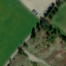 Grass Volleyball Court — aerial view