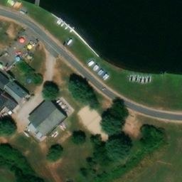 Volleyball Court near Armentières — aerial view