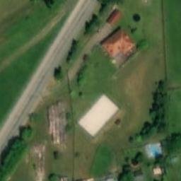 Sand Volleyball Court — aerial view