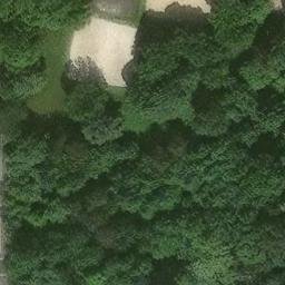 Sand Volleyball Court, Bonn — aerial view