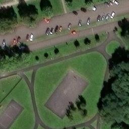 Volleyball Court — aerial view