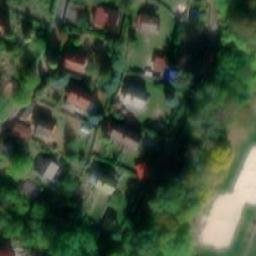 Sand Volleyball Court — aerial view