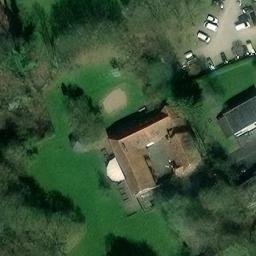 Sand Volleyball Court, Bonn — aerial view