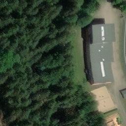 Sand Volleyball Court — aerial view