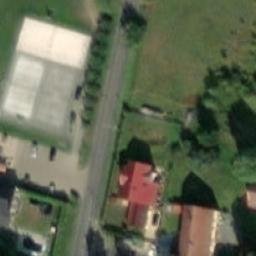 Sand Volleyball Court — aerial view