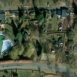 Sand Volleyball Court — aerial view