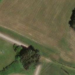 Grass Volleyball Court — aerial view