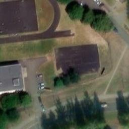 Volleyball Court — aerial view