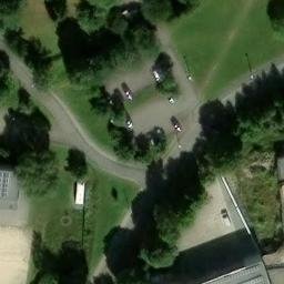 Sand Volleyball Court, Zeulenroda-Triebes — aerial view