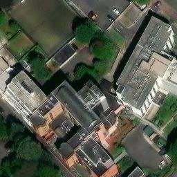 Volleyball Court — aerial view