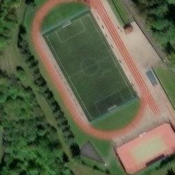 Volleyball Court — aerial view