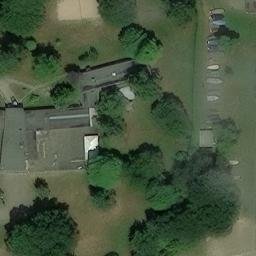 Sand Volleyball Court — aerial view