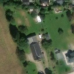 Sand Volleyball Court — aerial view