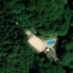 Sand Volleyball Court — aerial view