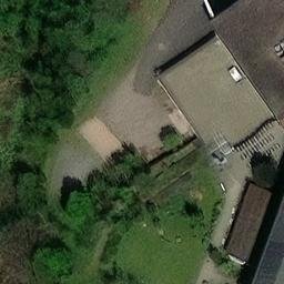 Sand Volleyball Court, Suhl — aerial view