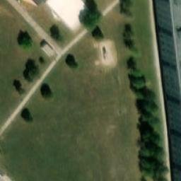 Sand Volleyball Court — aerial view