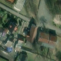 Sand Volleyball Court — aerial view