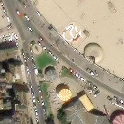 Spike Volleyball — aerial view