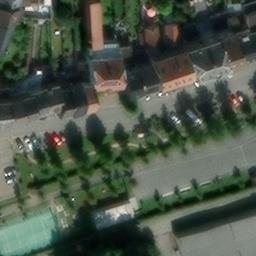 Espace multi-sports — aerial view