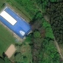 Dietzhausen Beach Volleyball Court — aerial view