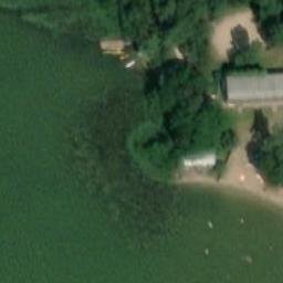 Sand Volleyball Court — aerial view
