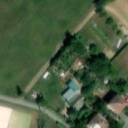 Sand Volleyball Court — aerial view
