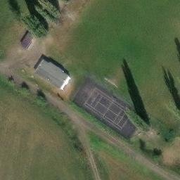 Volleyball Court — aerial view