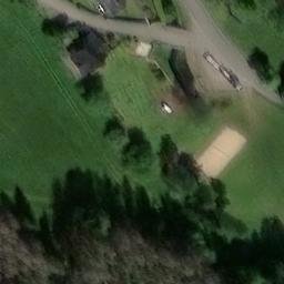 Königsthal Beach Volleyball Court — aerial view