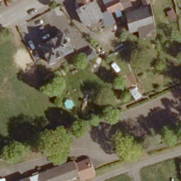 Volleyball Court — aerial view