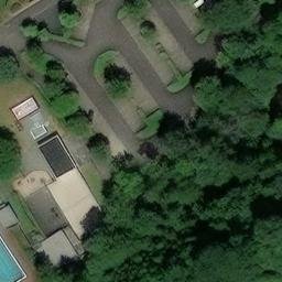 Sand Volleyball Court, Schleiden — aerial view