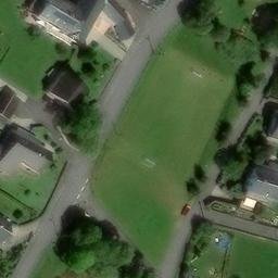 Grass Volleyball Court, Bad Lobenstein — aerial view