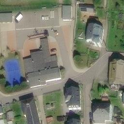 Volleyball Court — aerial view