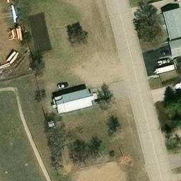 Pilot Butte Beach Volleyball Court — aerial view