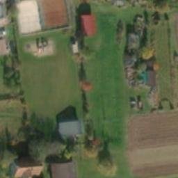 Sand Volleyball Court — aerial view