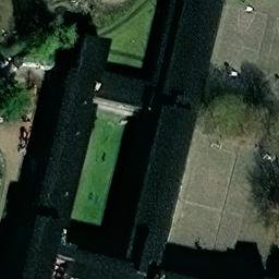 Volleyball Court — aerial view