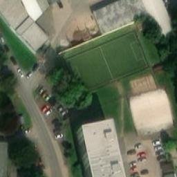 Volleyball Court — aerial view