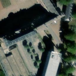 Volleyball Court — aerial view