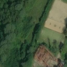 Sand Volleyball Court — aerial view