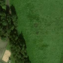 Sand Volleyball Court, Eichenzell — aerial view