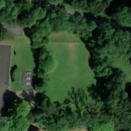 Volleyball Court, Bischofsheim i.d.Rhön — aerial view